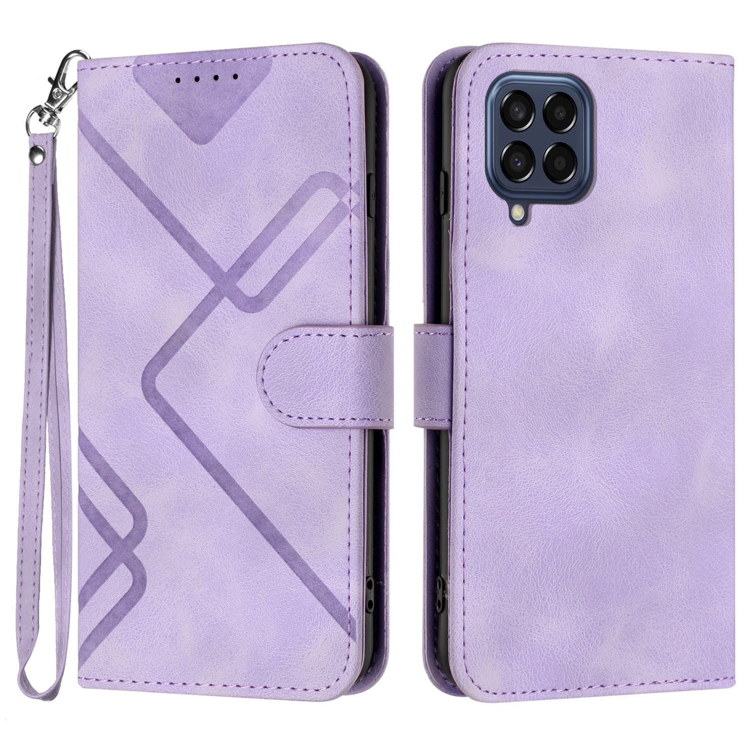 YX0040 For Samsung Galaxy M53 5G TPU PU Leather Cover Imprinted Pattern Wallet Phone Stand Case YX0040 For Samsung Galaxy M53 5G TPU PU Leather Cover Imprinted Pattern Wallet Phone Stand Case